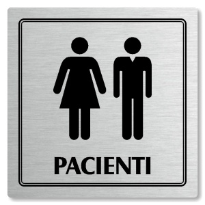 Piktogram WC pacienti